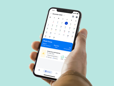 Calendar || Manage Training Activity activity app concept best branding calendar cycling design fitness flat ios popular product design running sessions top training ui ux