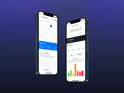 Calendar || Manage Training Activity 3d activity app concept best clean cycling minimal mobile popular running top training user experience user interface ux
