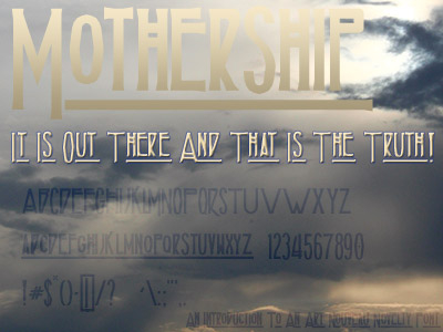 Mothership Led Zeppelin Inspired Freeware Font By Doug Peters On Dribbble