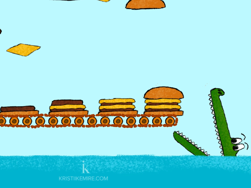 Double Cheeseburger Day adobe ae animation illustration motion design psd