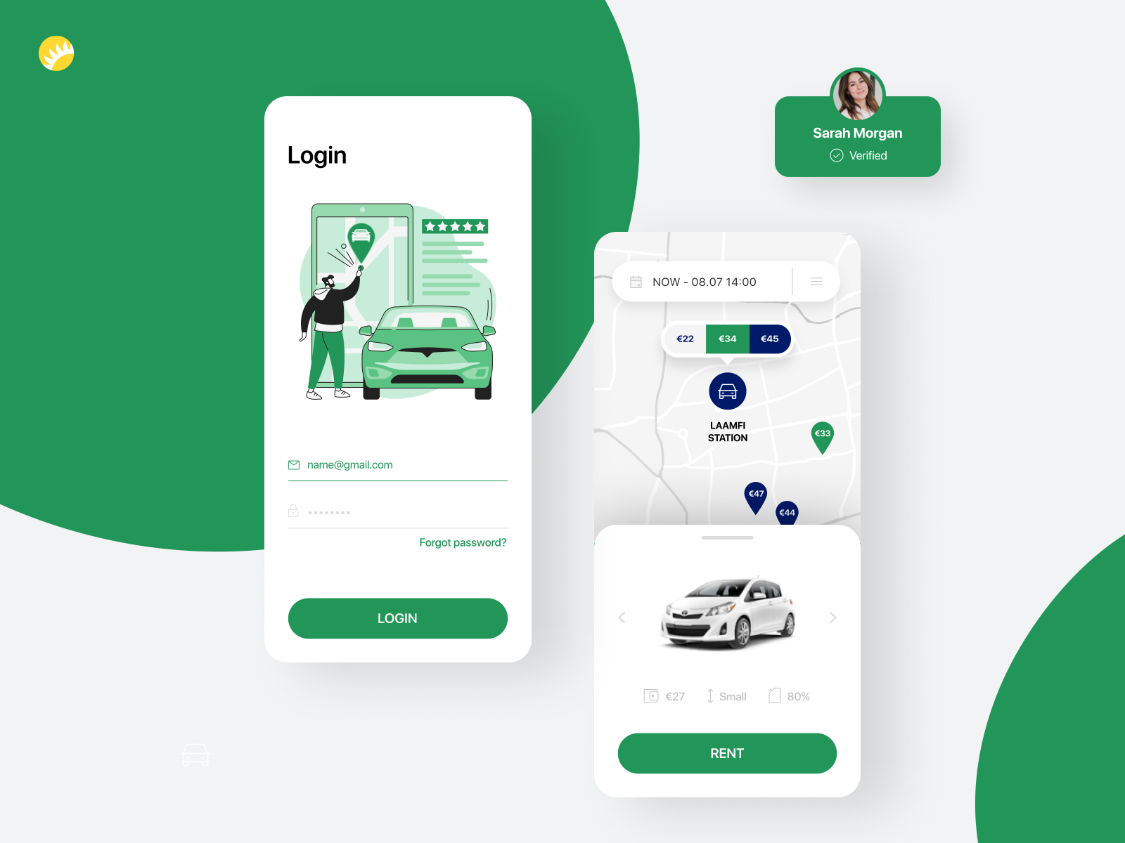 Europcar App v2.1 by Igor Netahata for Andersen Design on Dribbble