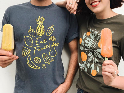 Hyppo Pop T-Shirts fruit pop t shirt design