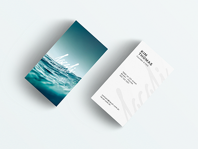 Lacali - Summer Business Card brand branding business card clean creative modern