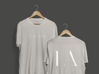 Lacali - Shirt brand branding clean minimal monogram shirt