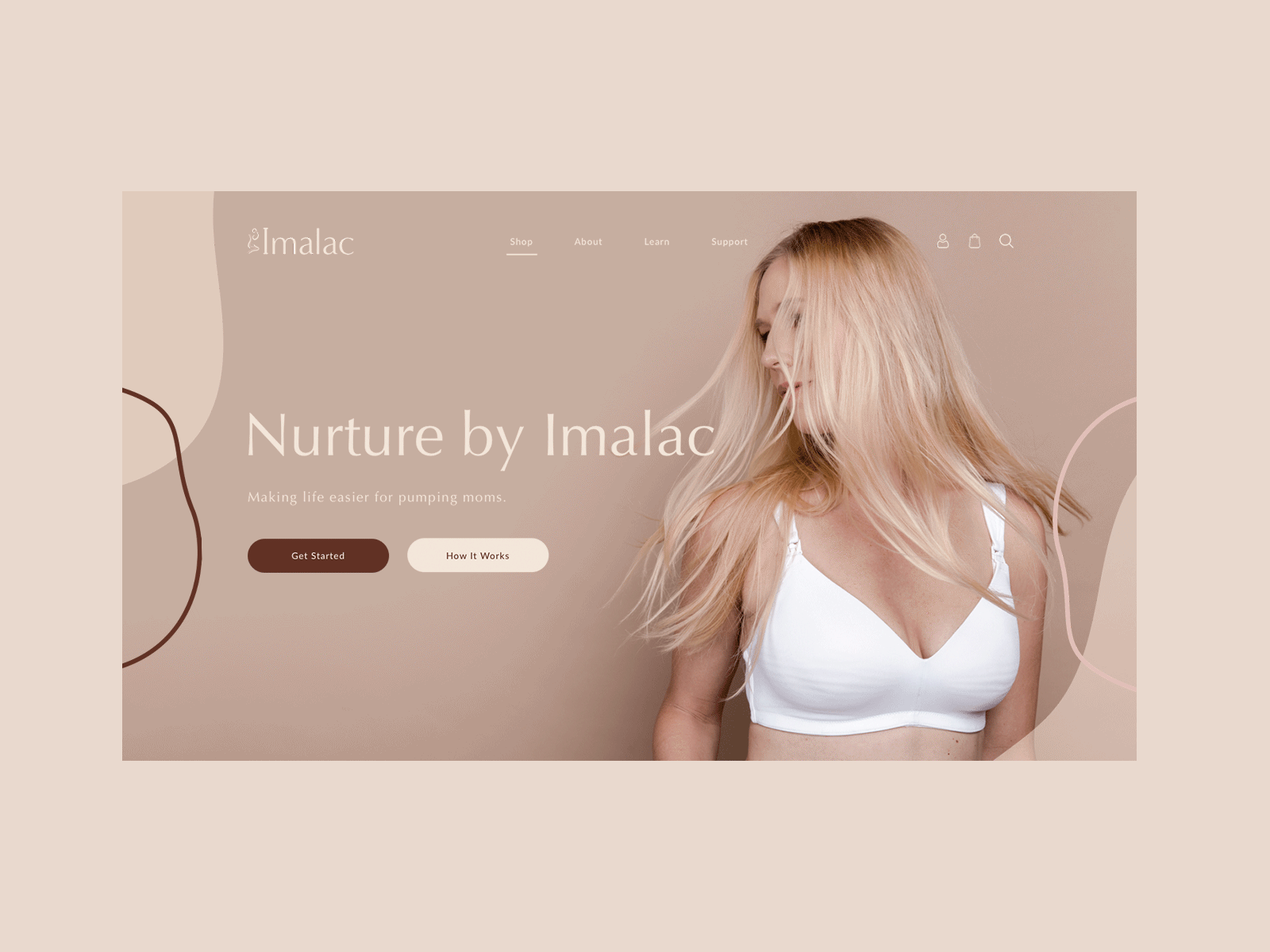 Imalac - Website creative design ui ux website