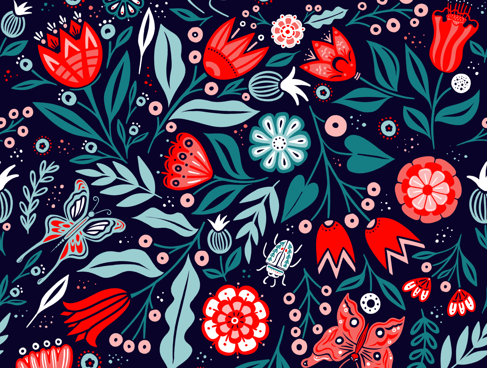 Folkin' Fun by Jessica Fimbel Willis on Dribbble