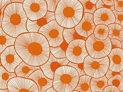 Organic Pattern illustration organic pattern procreate textile