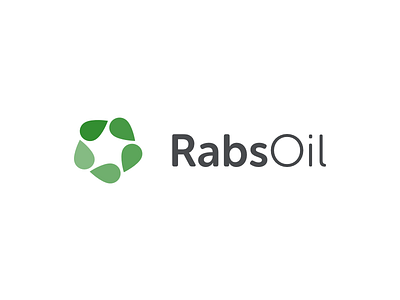 Rabsoil - Oil Recycling empty environmentalist friendly green logo nature oil rabsoil recycle recyling transformation