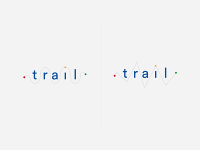 Trail Logo Tests logo primary colors walsheim
