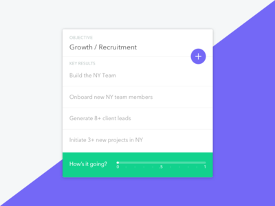 OKR Tracker Idea