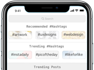 Instagram redesign- Search feature