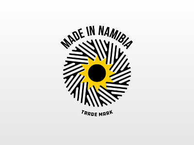Namibia Made BAdge africa badge made in namibia namibia sun