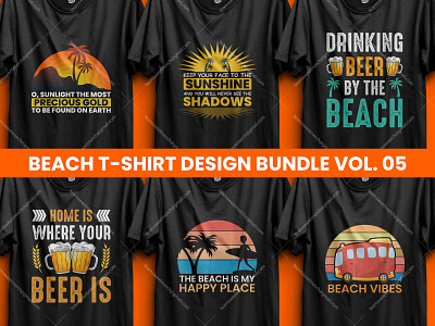 Best Selling Beach/Summer T-shirt Designs V- 05