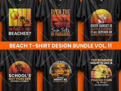 Best Selling Beach/Summer T-shirt Designs V- 11