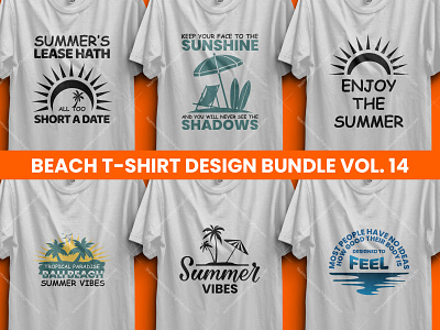 Best Selling Beach/Summer T-shirt Designs V- 14