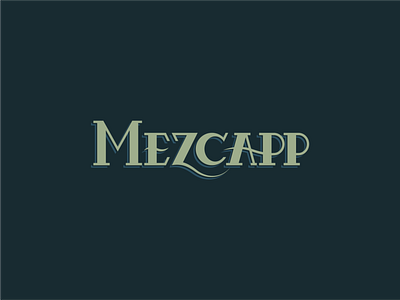 Mezcapp Type branding design logotype type type design typography