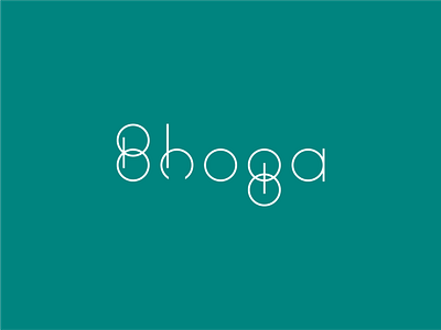 Bhoga Type custom type logotype type design