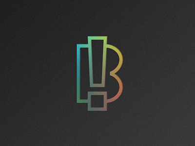 Brand Impact b b logo black brand branding colorful icon mexico monterrey rainbow