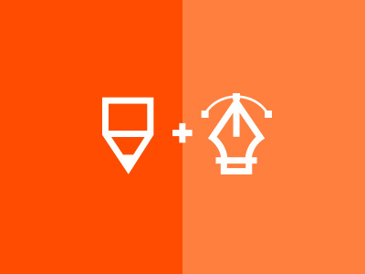 Sketch + Vector design graphic icon mexico monterrey orange vector workshop