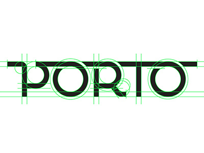 Porto Grid ensenada grid logo mexico monterrey type vector