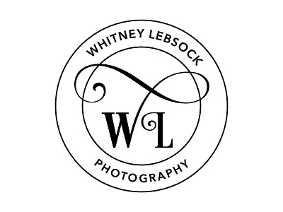 Whitney Lebsock Photography Watermark logo logos photography watermark