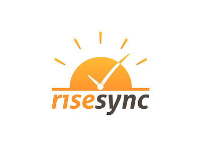Rise Sync Logo coaching icon logo logo design logomark rise sync risesync sun sunlight sunrise
