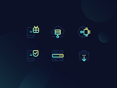 Technology Icon design icon ui ux vector web