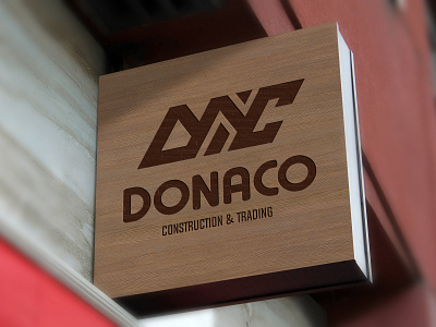 DONACO Architecture branding design logo