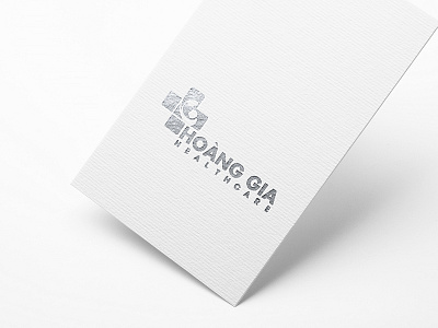 Hoàng Gia Clinic branding design icon illustration logo vector