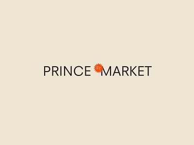 Prince Street Market brand design grocery identity logo market retail store typography