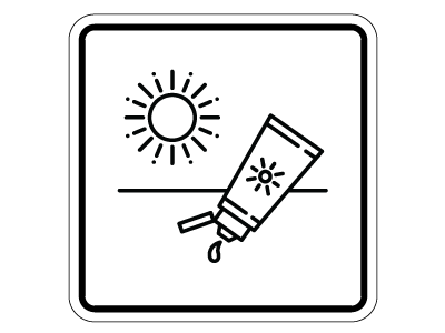 Sunscreen Pictogram iconography pictogram sign summer sun sunscreen