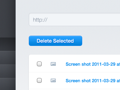 iPad app app application blue button design files form icon ipad list ui