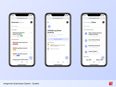 Assignment Submission and Task Management System - Student by Joshua ...