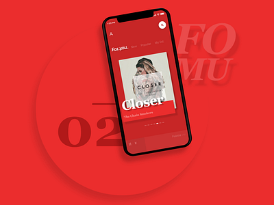 Cover Image for FOMU cover image framerjs interaction music app prototyping ui ux