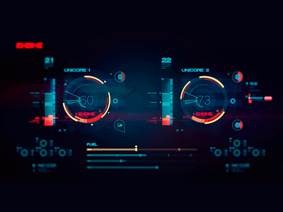 Big screen & Da ta car data design dribbble flat illustration screen design ui ux design