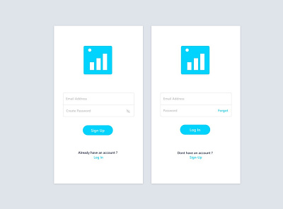 Sign up login signup simple ui ui design uiux ux visual design