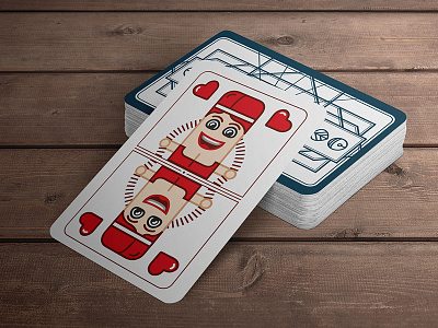 Martial Card design for my children card cards deck design flat kids packaging paper playing sketch