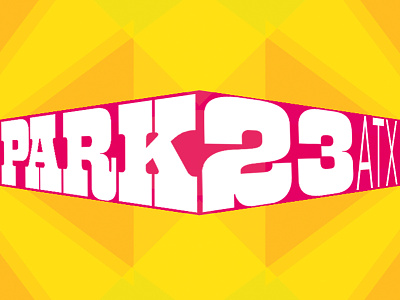 Park 23 bright pattern typography