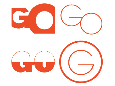 Go first shot typography
