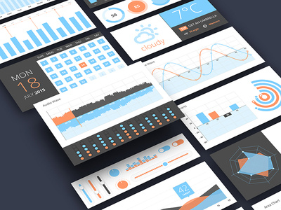 Freebie - Vector UI Components
