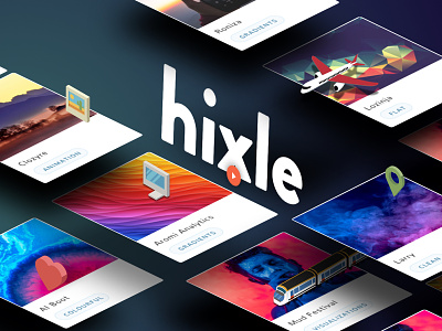 Hixle.co curate design fonts hixle hixle.co intuition live resources side project styles tools trends