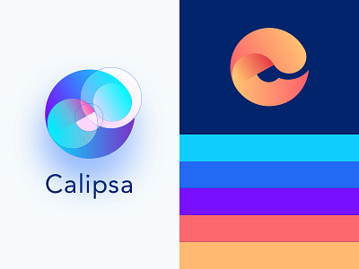 Calipsa Brand Identity avenir brand calipsa guidelines identity logo mark palette type