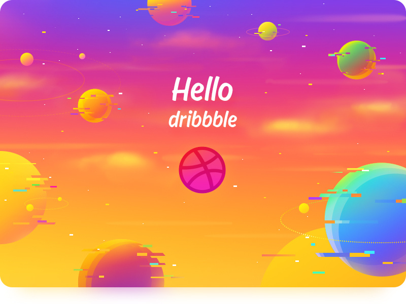 Hello,dribbble! by loszo on Dribbble