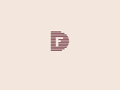 DF Logo brand clean df geometric geometry icon identity illusion lines logo mark negative space shapes symbol type