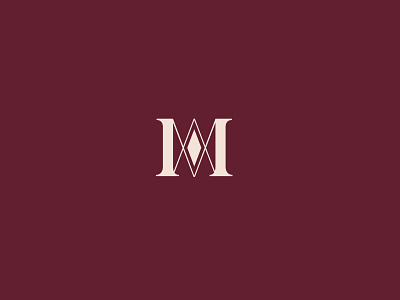 M logo brand clean combination font icon identity letter logo m mark negative space sew sewer sewn symbol type typography