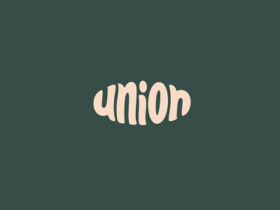 Union Logo big clean font force icon illusion logo mark power round shape symbol text together type typography union whole