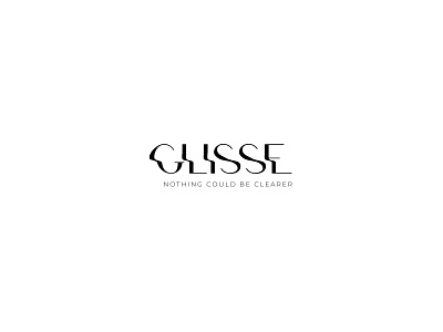 Glisse Logo beauty brand clean clear font glass glisse icon identity letters logo mark mirror symbol type typeface typo word