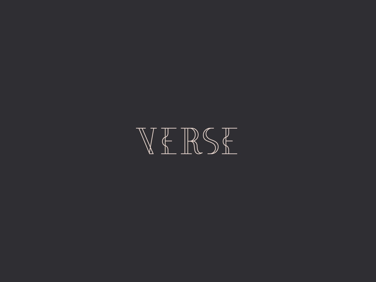 Verse Logo by Ofelia Andronic on Dribbble