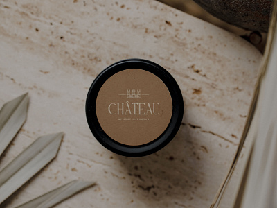 Chateau Branding brand burn candle castle clean fire flame icon identity jar label logo luxury mark packaging scent smell symbol vintage