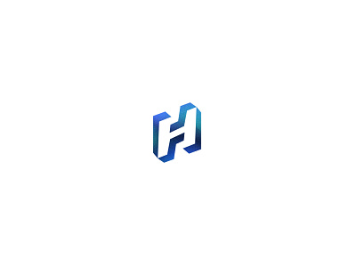 H Logo 3d brand clean dance design font gradient h icon identity letter logo mark sound symbol type typeface